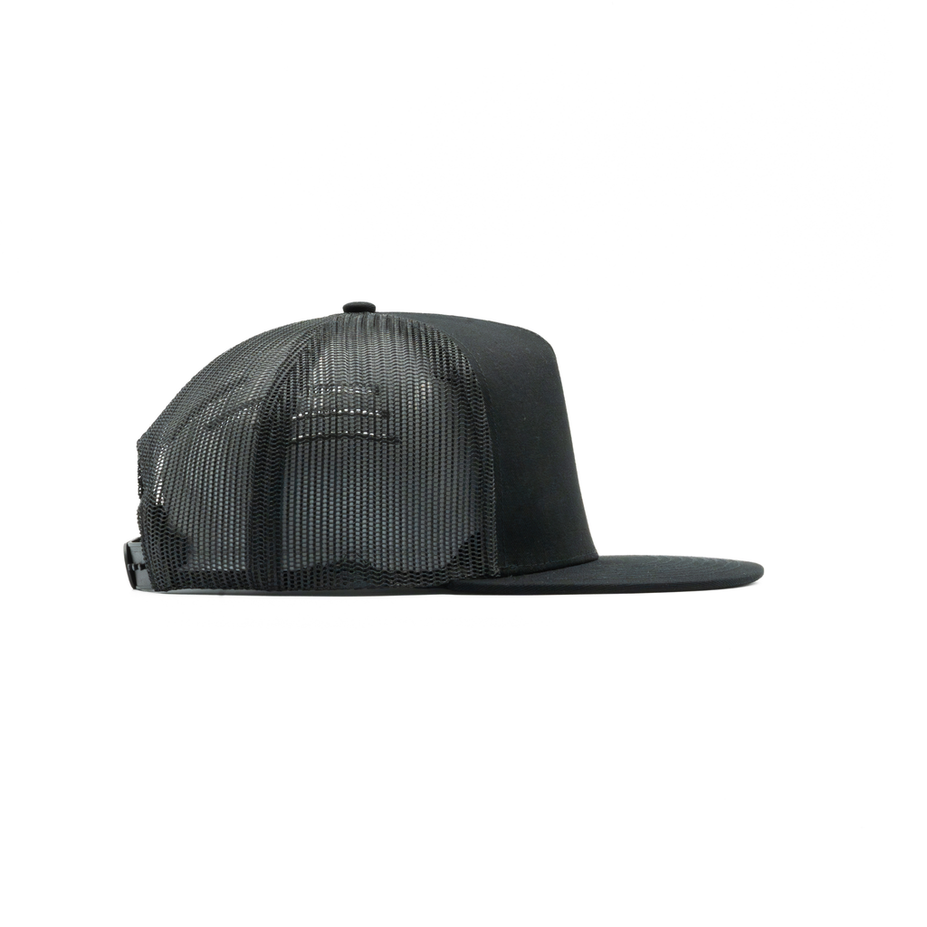360 — 5 Panel Flat Bill Mesh Trucker