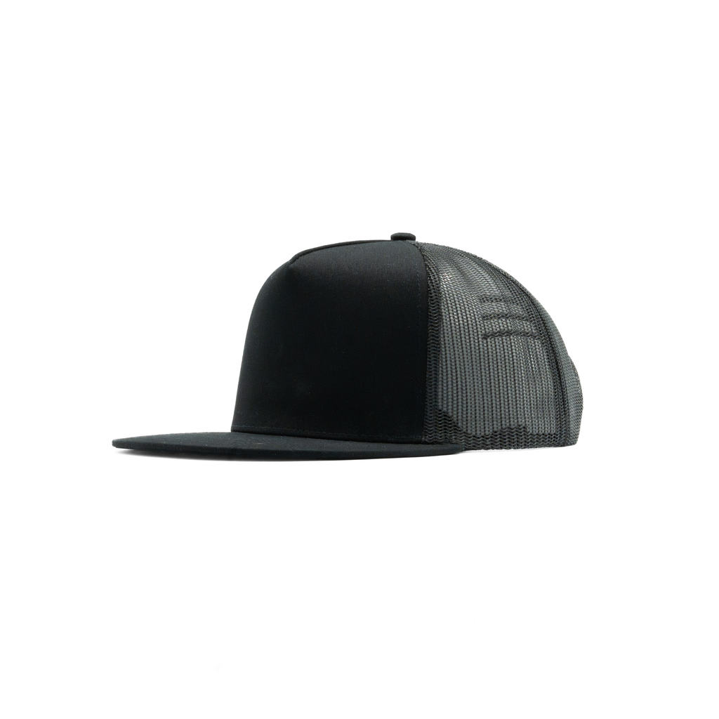 360 — 5 Panel Flat Bill Mesh Trucker