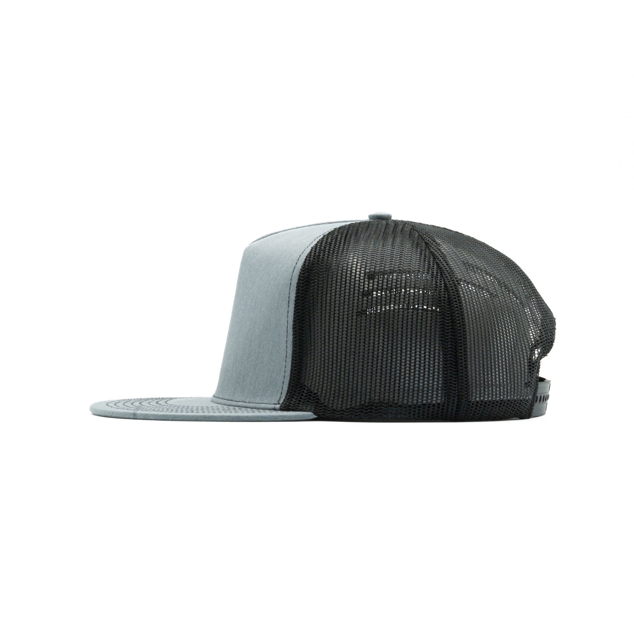 360 — 5 Panel Flat Bill Mesh Trucker