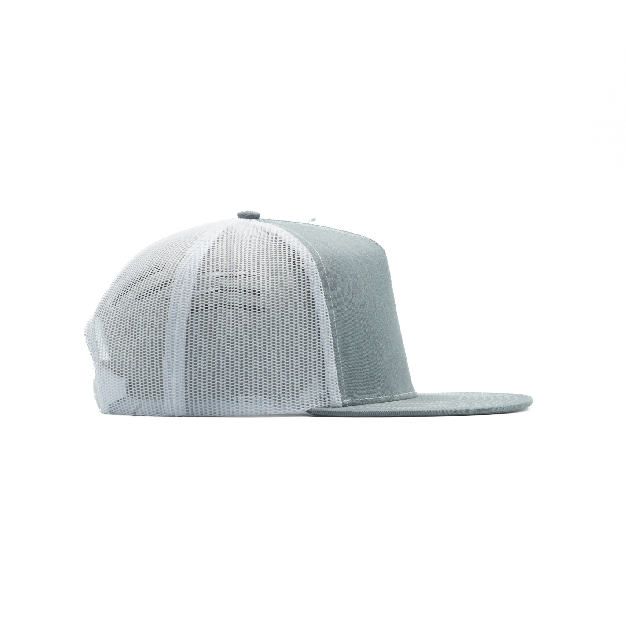 360 — 5 Panel Flat Bill Mesh Trucker