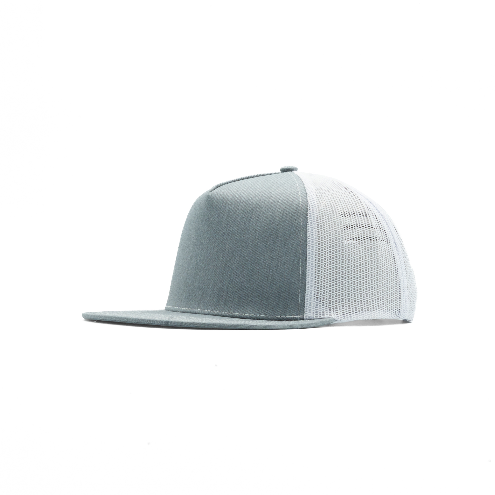 360 — 5 Panel Flat Bill Mesh Trucker