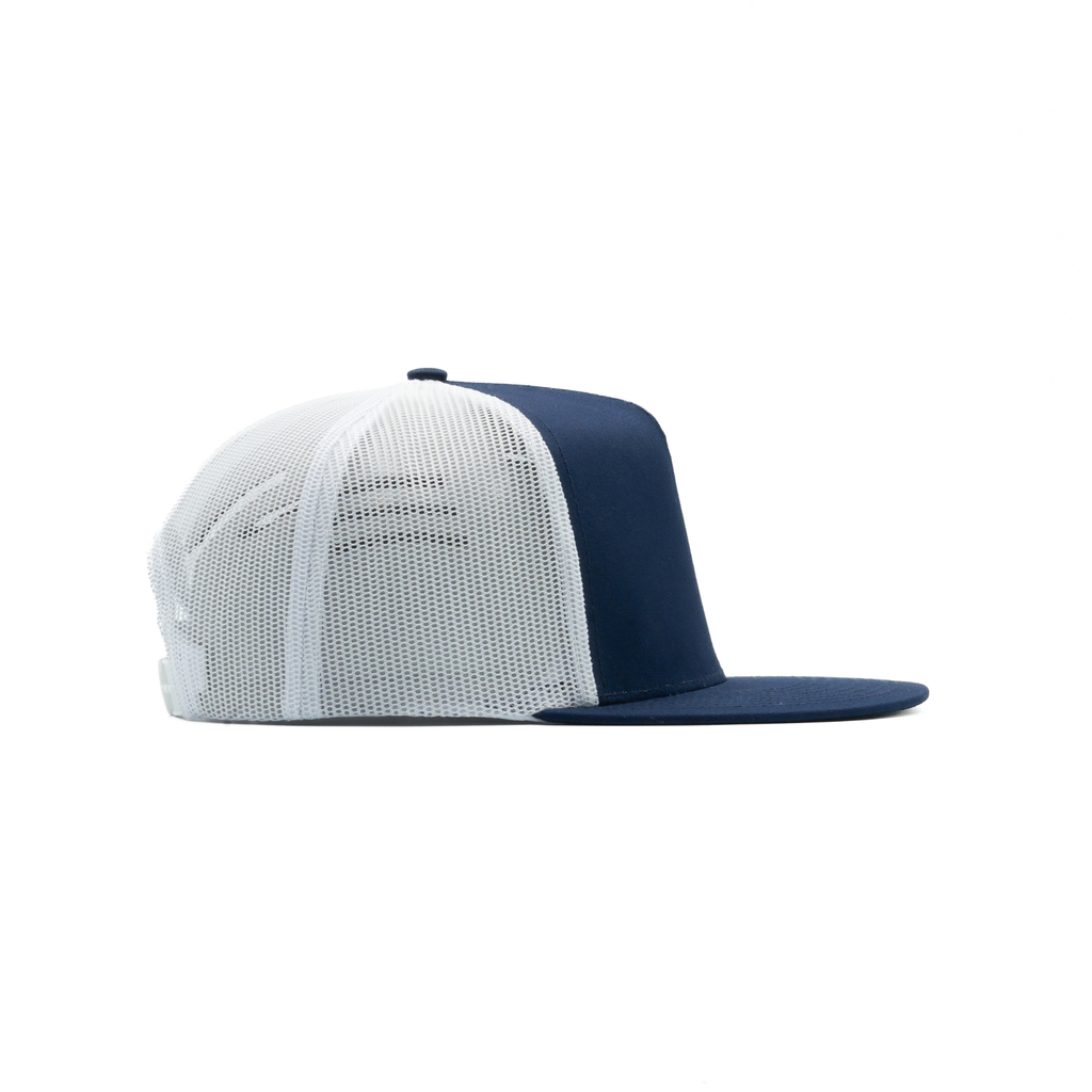 360 — 5 Panel Flat Bill Mesh Trucker
