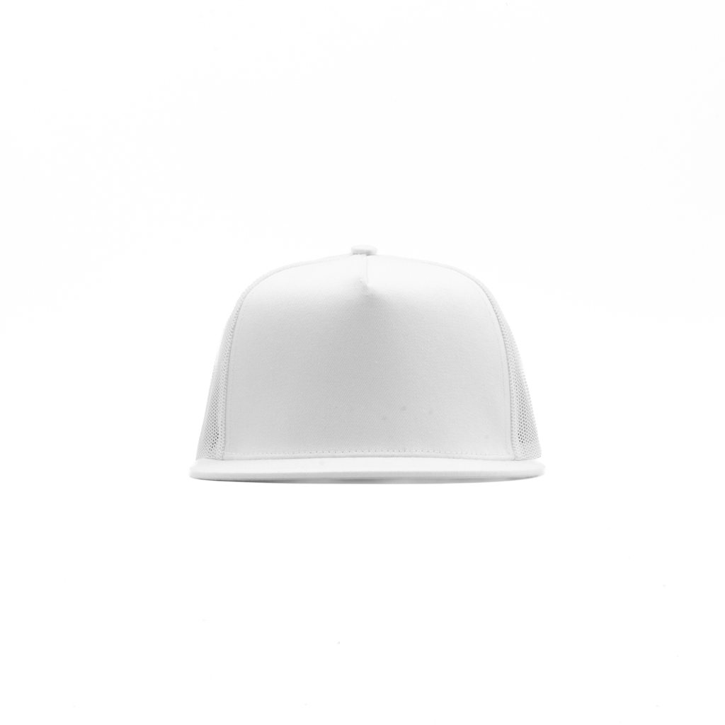 360 — 5 Panel Flat Bill Mesh Trucker
