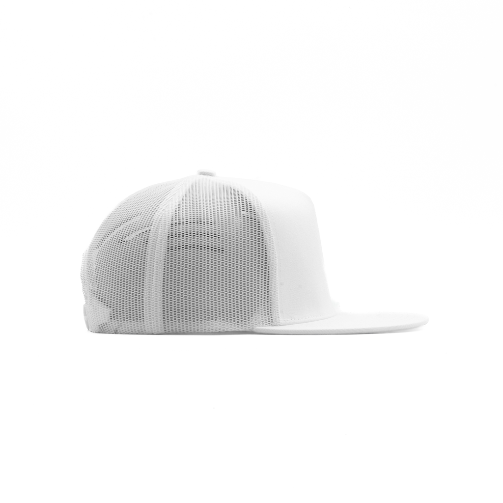 360 — 5 Panel Flat Bill Mesh Trucker